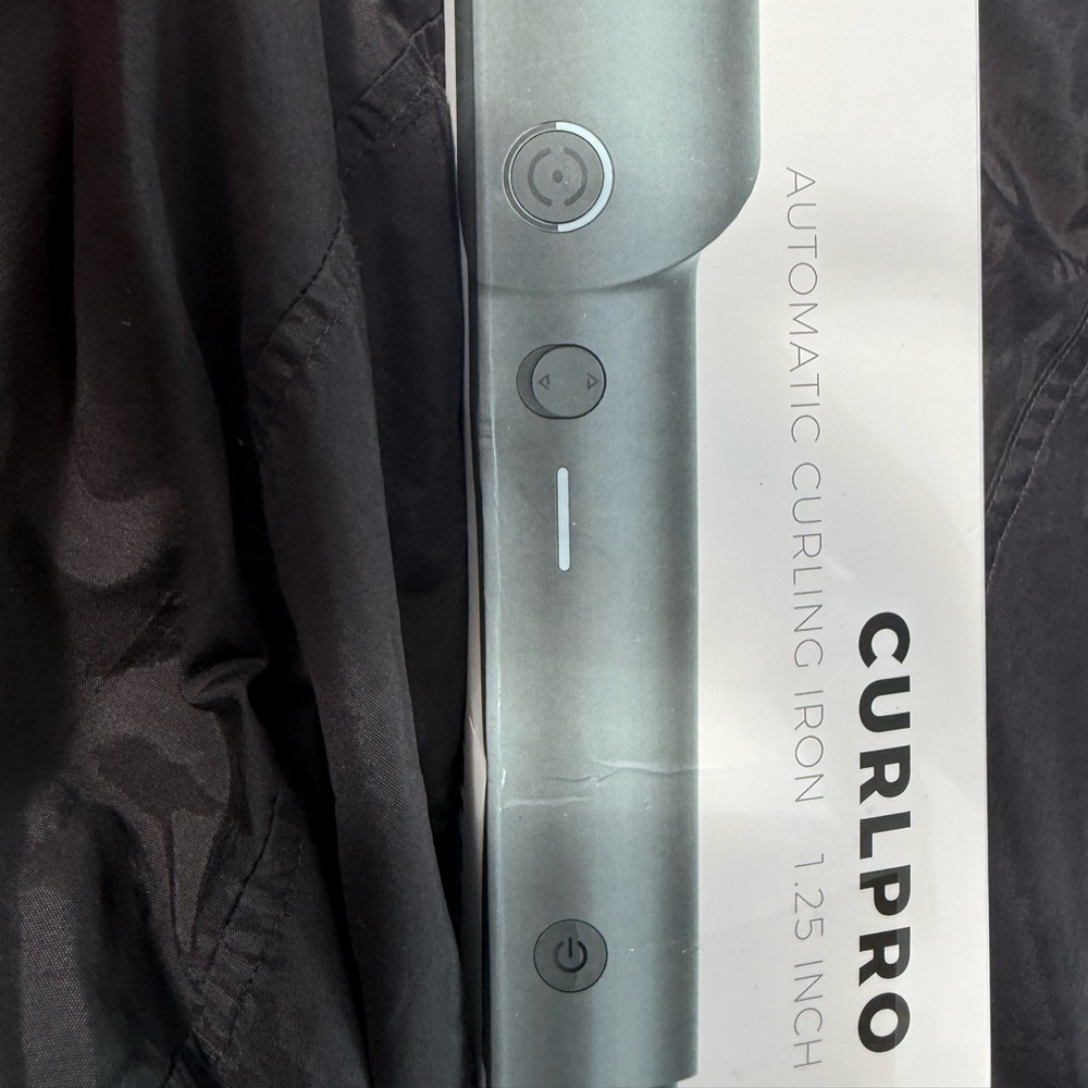 Tymo Curl Pro brand new automatic curling iron silver 1.25 inch
